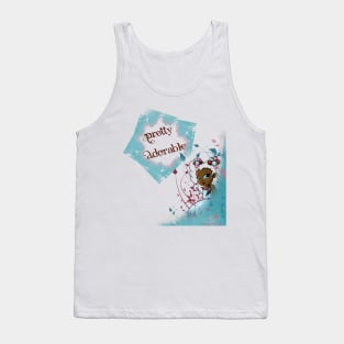 African American Girl and Ice Cream Tank Top